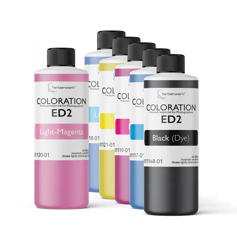 Coloration ED2 6-Flaschen-Set