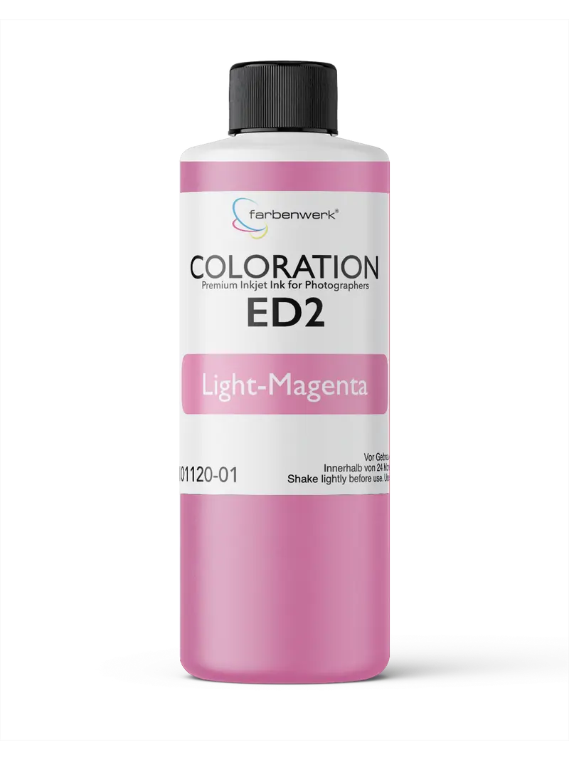 Coloration ED2 Flasche Light-Magenta