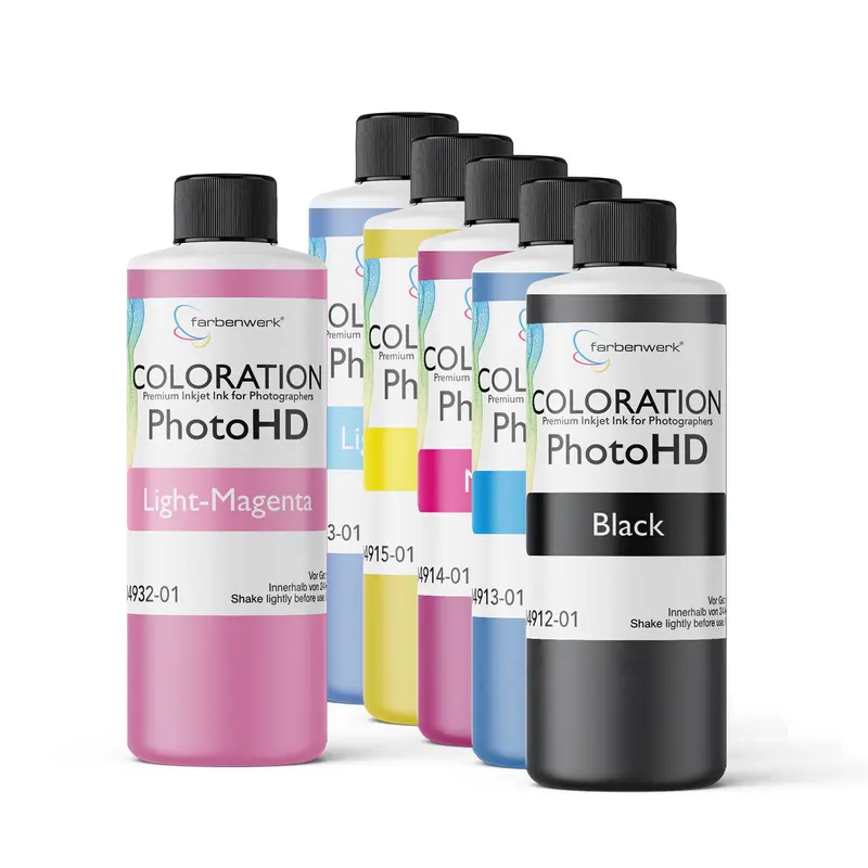 Coloration PhotoHD 6-Flaschen-Set (mit LC, LM)