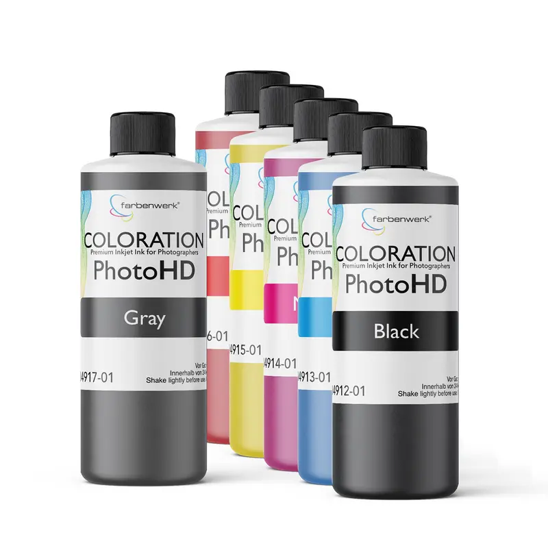 Coloration PhotoHD 6-Flaschen-Set (mit R,GY)