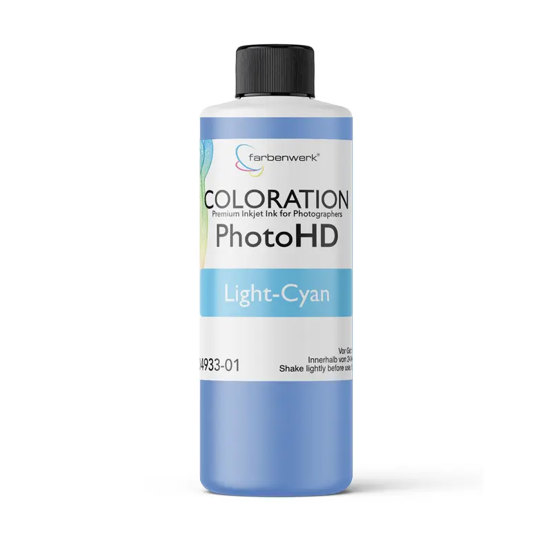 Coloration PhotoHD Flasche Light-Cyan