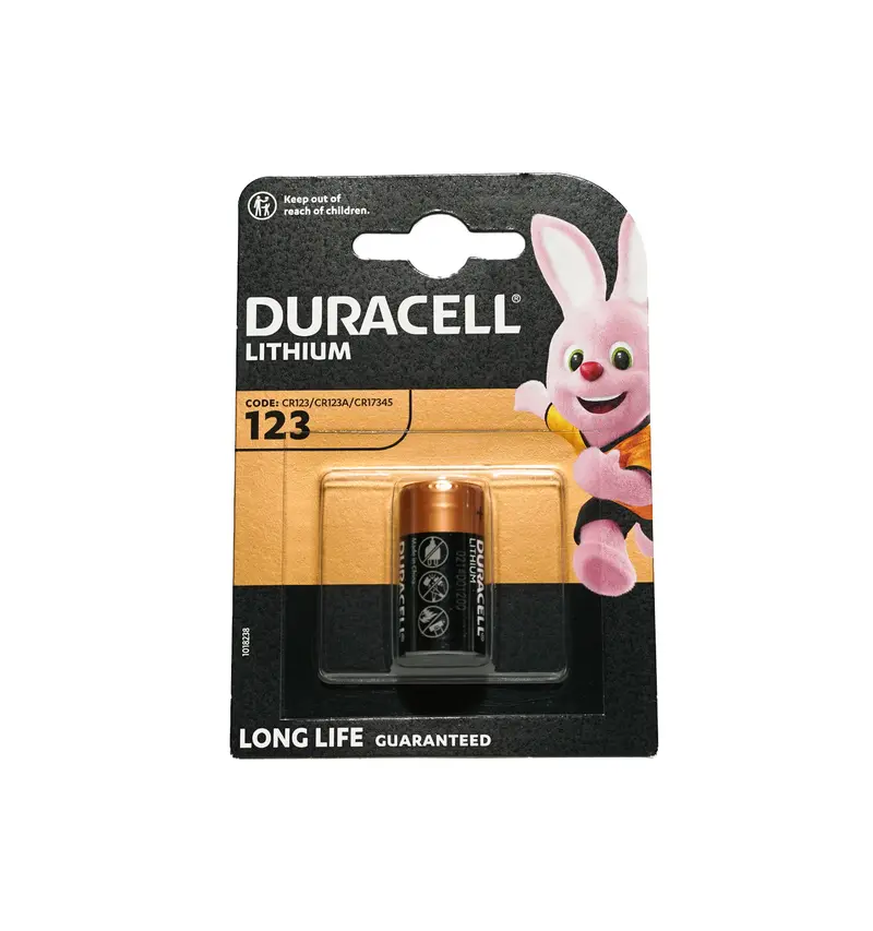 CR123A Duracell Battery