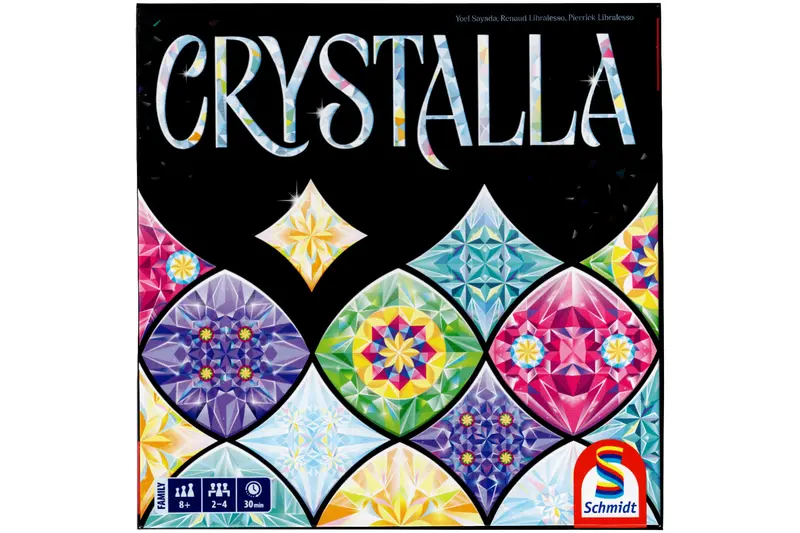 Crystalla Schmidt Spiele® 49478 Legespiel Kristall 2-4 Spieler ab 8 Jahre