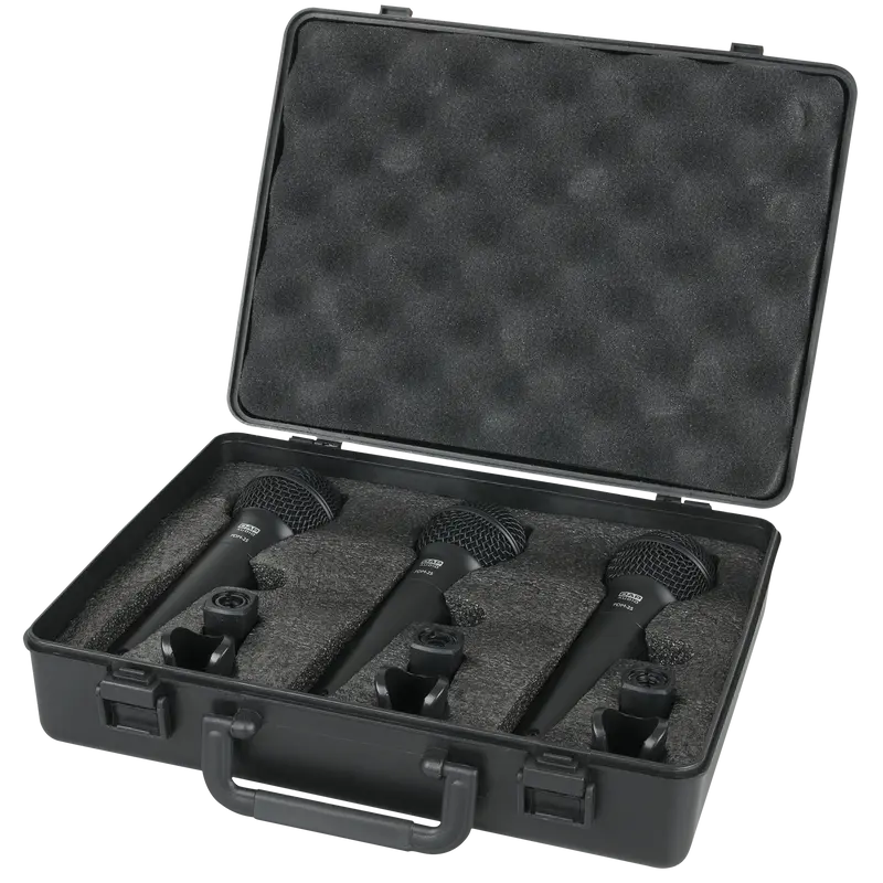 DAP PDM-Pack | Set aus 3 dynamischen Gesangsmikrofonen