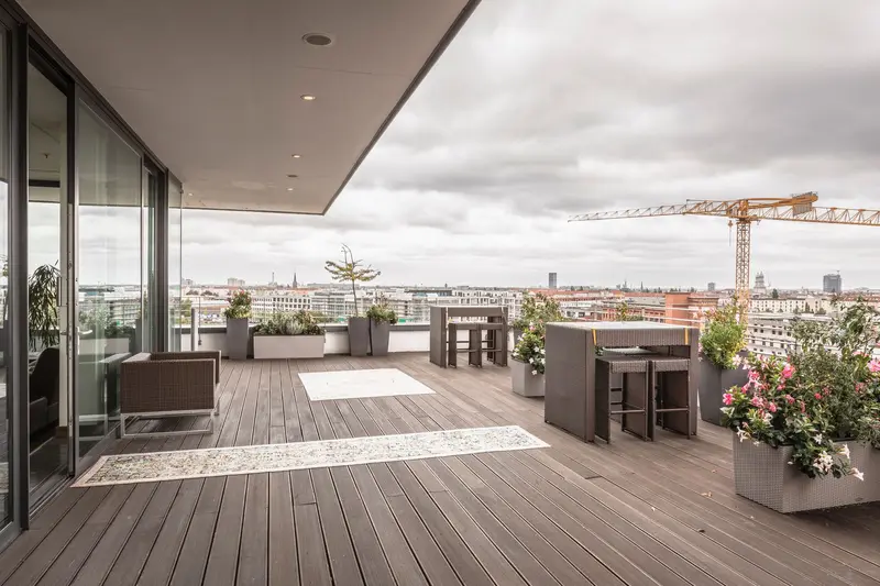 Dicy - Terrasse