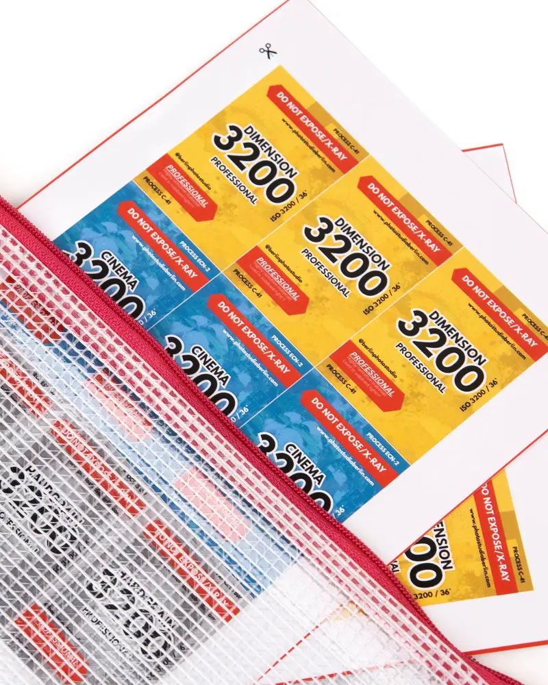 Do Not X-Ray Film Bag – 35mm or 120 Film Protection