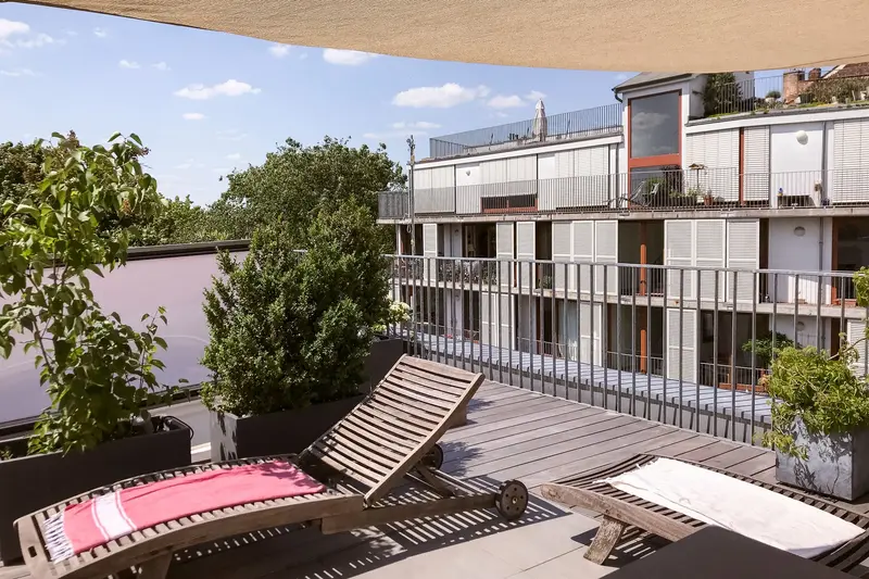Dort - Dachterrasse