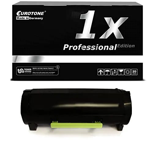 E.T. Toner kompatibel für Lexmark 24B6213 – Schwarz – für Lexmark M 1140, Lexmark M 1140 plus