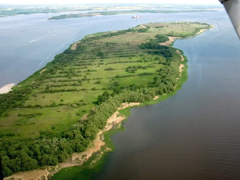 Elbe und Stade - Foto