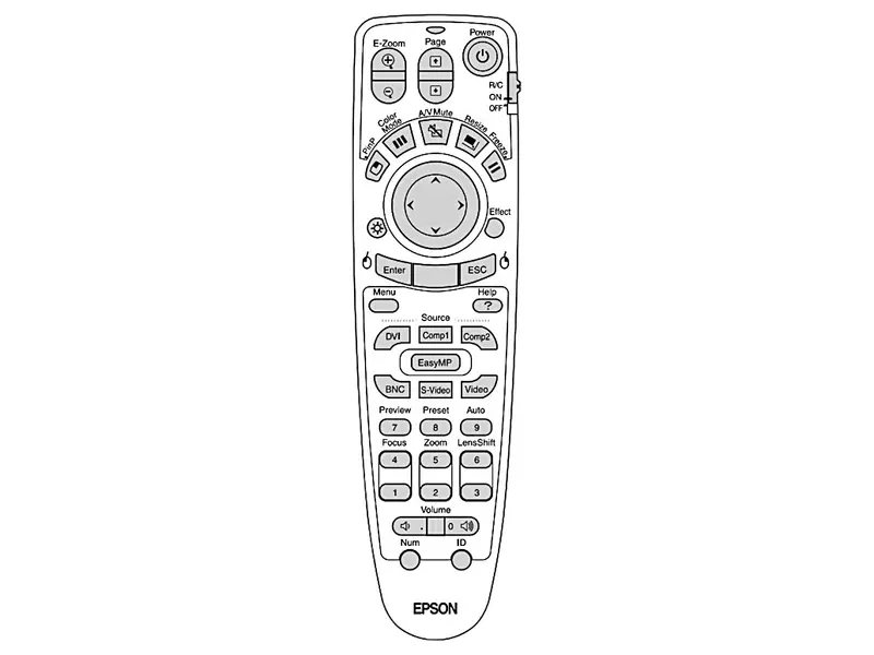 EPSON Fernbedienung 1231189