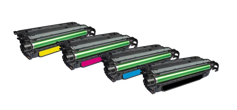 Ersetzt CE264X / 646X, CF031A, CF032A, CF033A / 646A Schwarz, Cyan, Magenta, Gelb für Hewlett-Packard