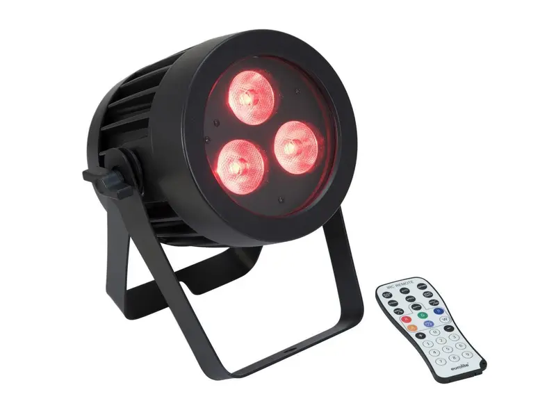EUROLITE LED IP PAR 3x8W QCL Spot (RGBW)