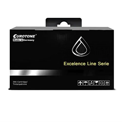 Eurotone Tintenpatrone kompatibel für Canon 24BK – Schwarz – für Brother Mini 19 Biz-SL, Brother DCP-J 1200 DW