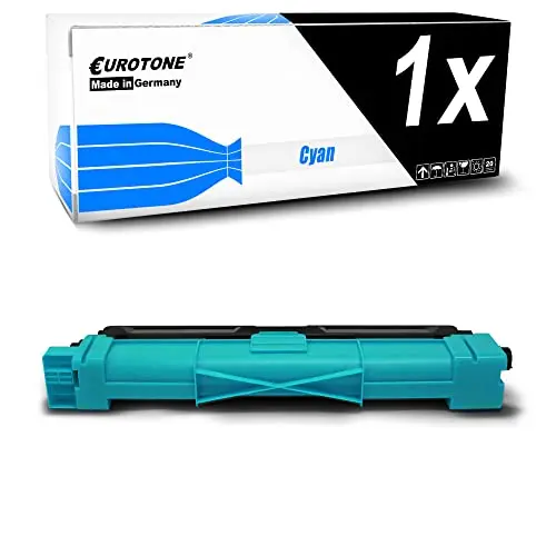 Eurotone Toner kompatibel für Brother TN-243C – Cyan – für Brother DCP-L 3510 CDW, Brother DCP-L 3517 CDW