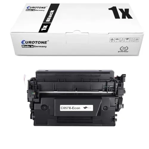 Eurotone Toner kompatibel für Canon CRG057 – Schwarz – für 057H, MF445dw