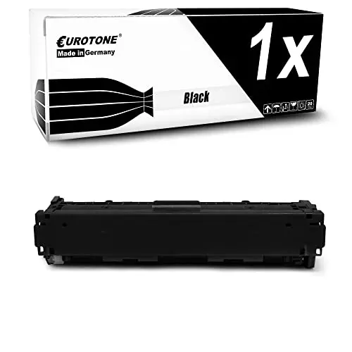 Eurotone Toner kompatibel für HP CF400X – Schwarz – für HP Color LaserJet Pro M 252 dw, HP Color LaserJet Pro M 252 n