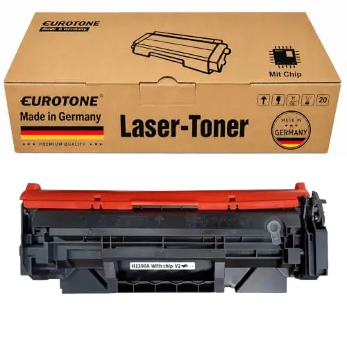 Eurotone Toner kompatibel für HP W1390A – Schwarz – für 3002dn, 3002dw