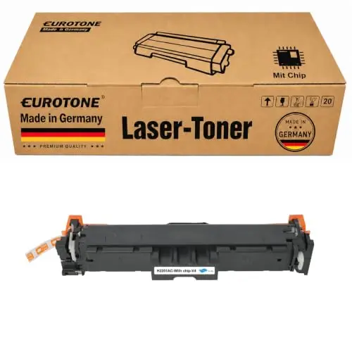 Eurotone Toner kompatibel für HP W2201X – Cyan – für HP Color LaserJet Pro MFP 4302 fdwe, HP Color LaserJet Pro MFP 4302 Series