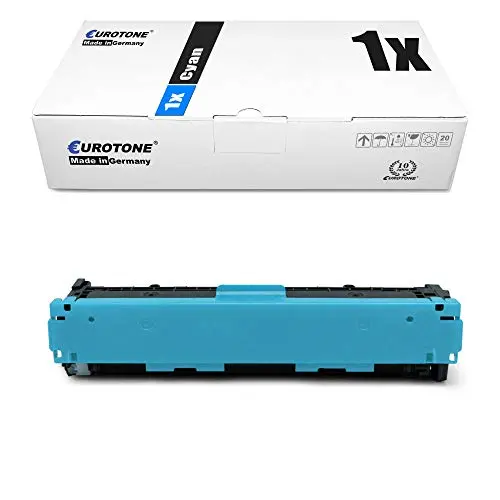 Eurotone Toner kompatibel für HP W2211 – Cyan – für HP Color LaserJet Pro MFP M 283 cdw, HP Color LaserJet Pro M 255 dw