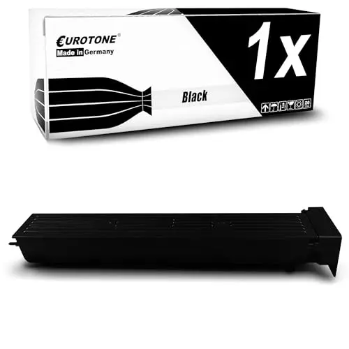 Eurotone Toner kompatibel für Konica Minolta TN613 – Schwarz – für Konica Minolta bizhub C 452, Konica Minolta bizhub C 552