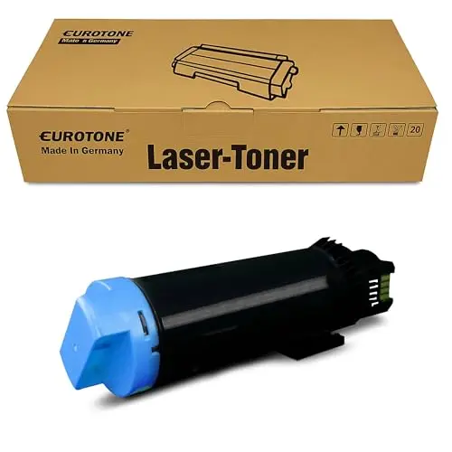 Eurotone Toner kompatibel für Xerox 106R03690 – Cyan – für Xerox Phaser 6510 DN, Xerox Phaser 6510 DNI