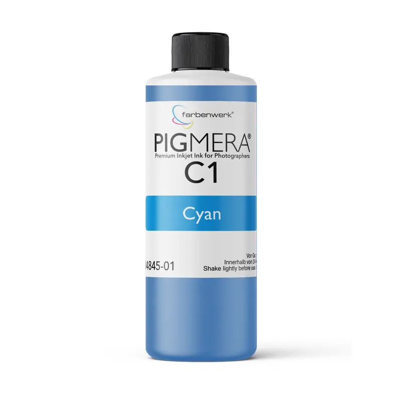 farbenwerk Pigmera C1 Flasche Cyan