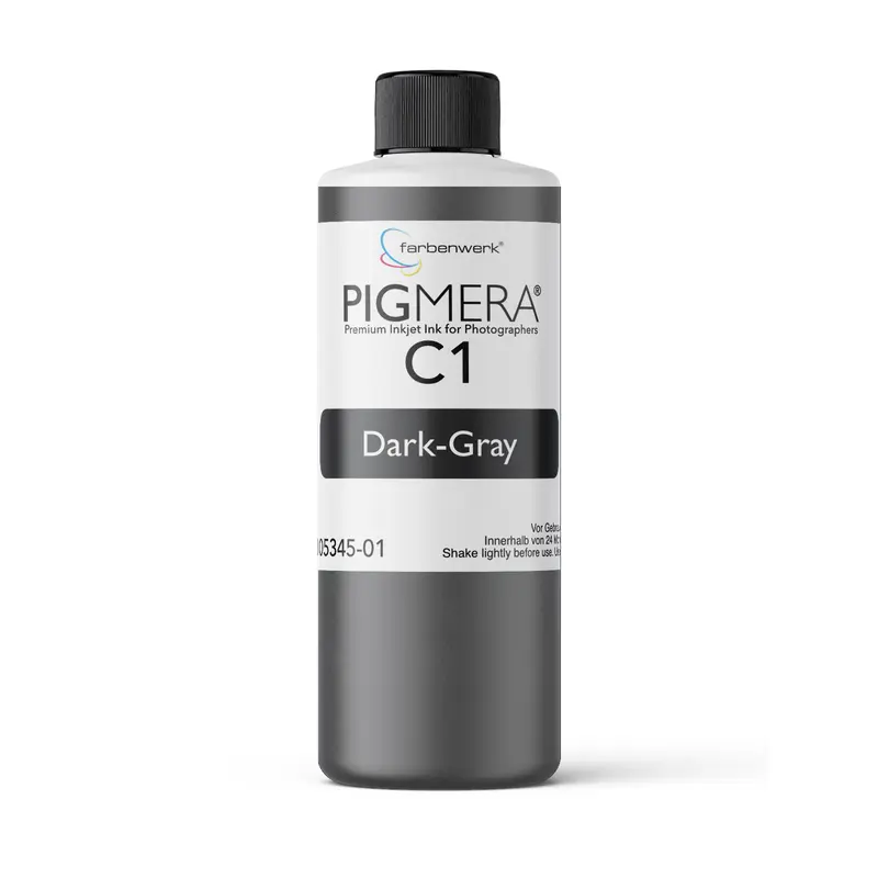 farbenwerk Pigmera C1 Flasche Dark Gray