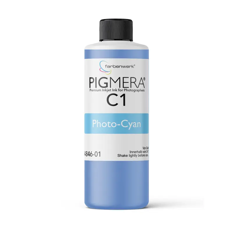 farbenwerk Pigmera C1 Flasche Photo-Cyan