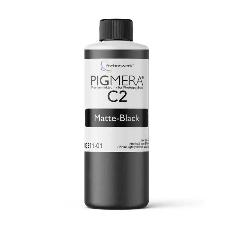 farbenwerk Pigmera C2 Flasche Matte-Black