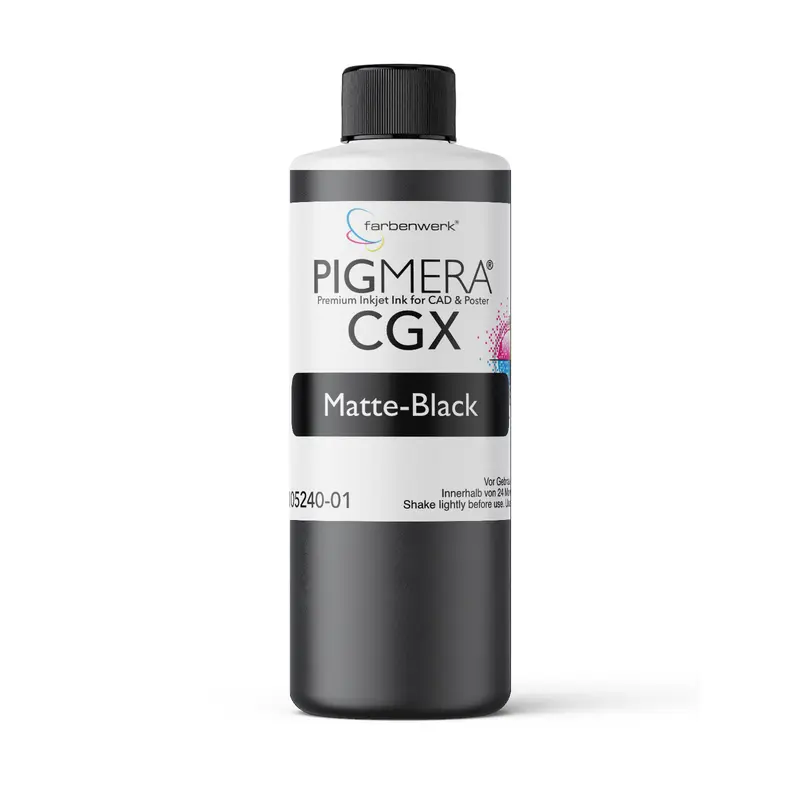 farbenwerk Pigmera CGX Flasche Matte-Black