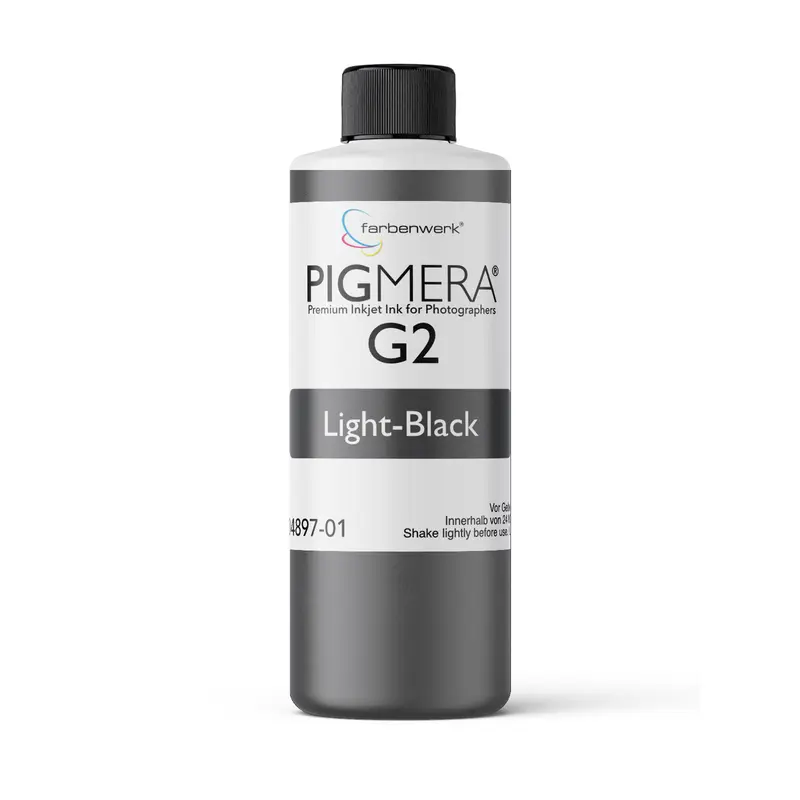 farbenwerk Pigmera G2 Flasche Light-Black