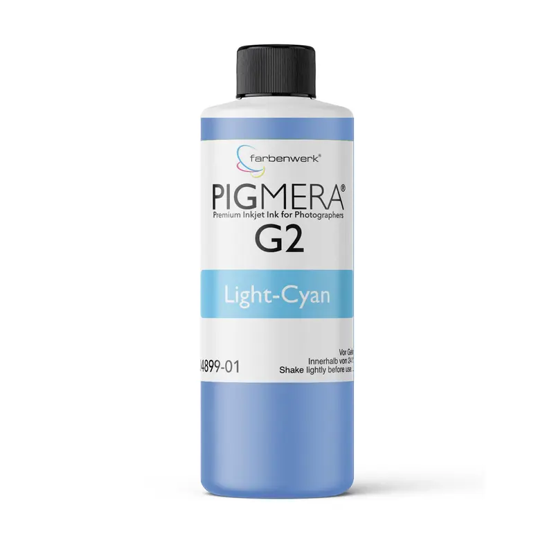 farbenwerk Pigmera G2 Flasche Light-Cyan