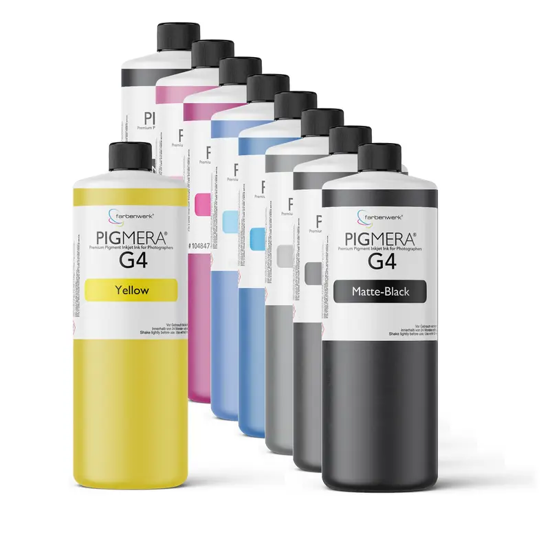 farbenwerk Pigmera G4 9-Flaschen-Set