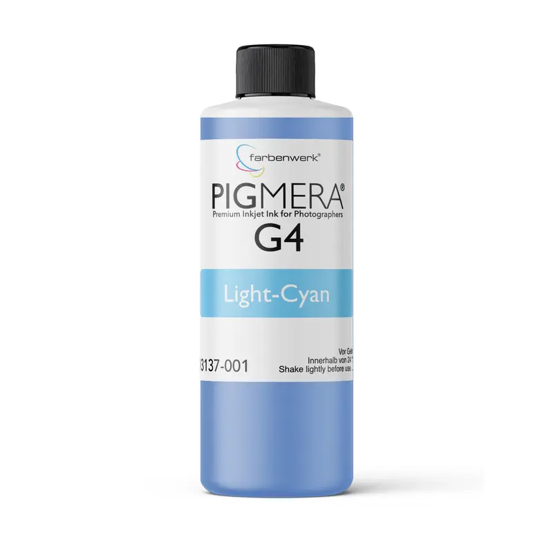 farbenwerk Pigmera G4 Flasche Light-Cyan