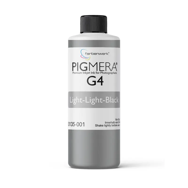 farbenwerk Pigmera G4 Flasche Light-Light-Black