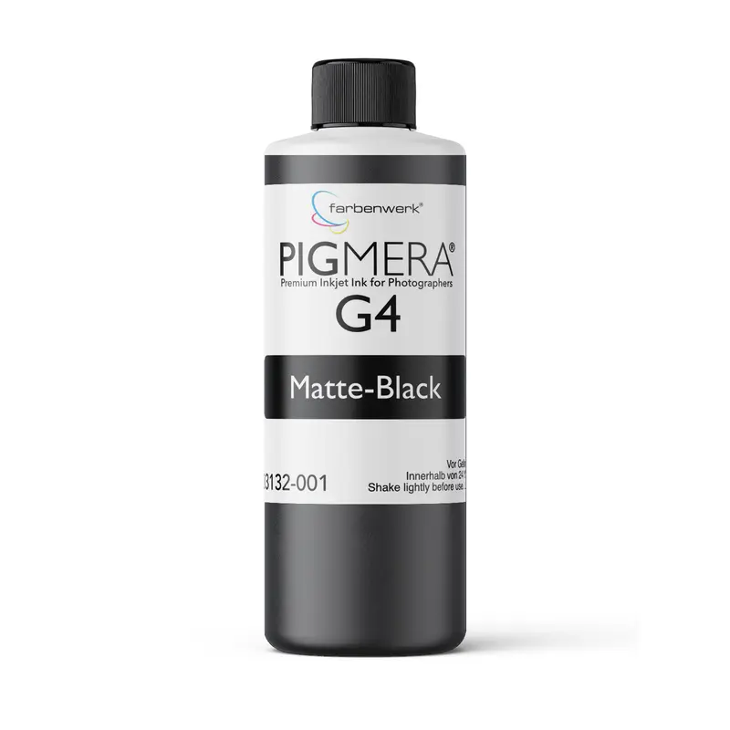 farbenwerk Pigmera G4 Flasche Matte-Black