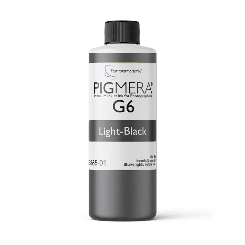 farbenwerk Pigmera G6 Flasche Light-Black