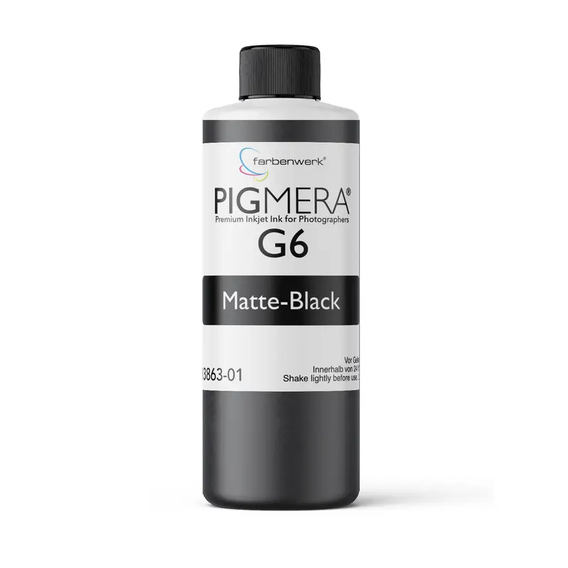 farbenwerk Pigmera G6 Flasche Matte-Black