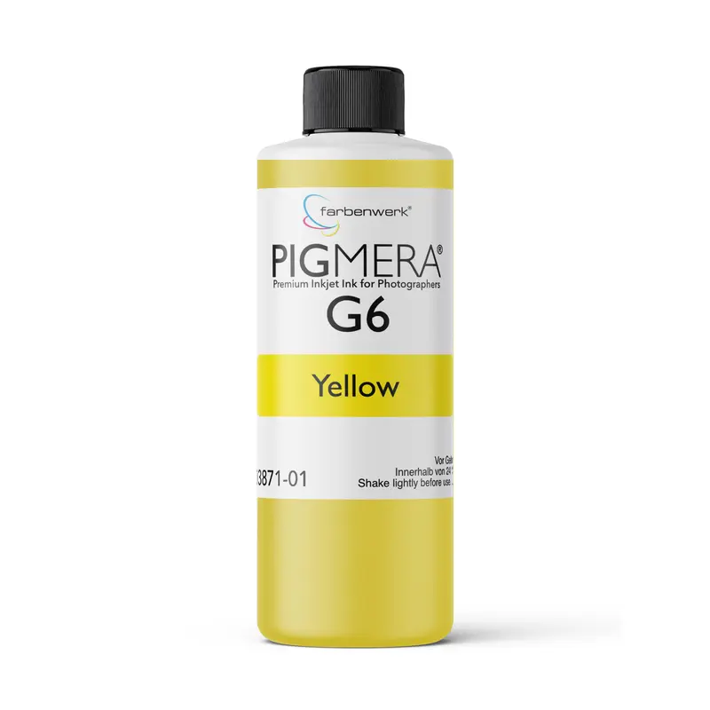 farbenwerk Pigmera G6 Flasche Yellow