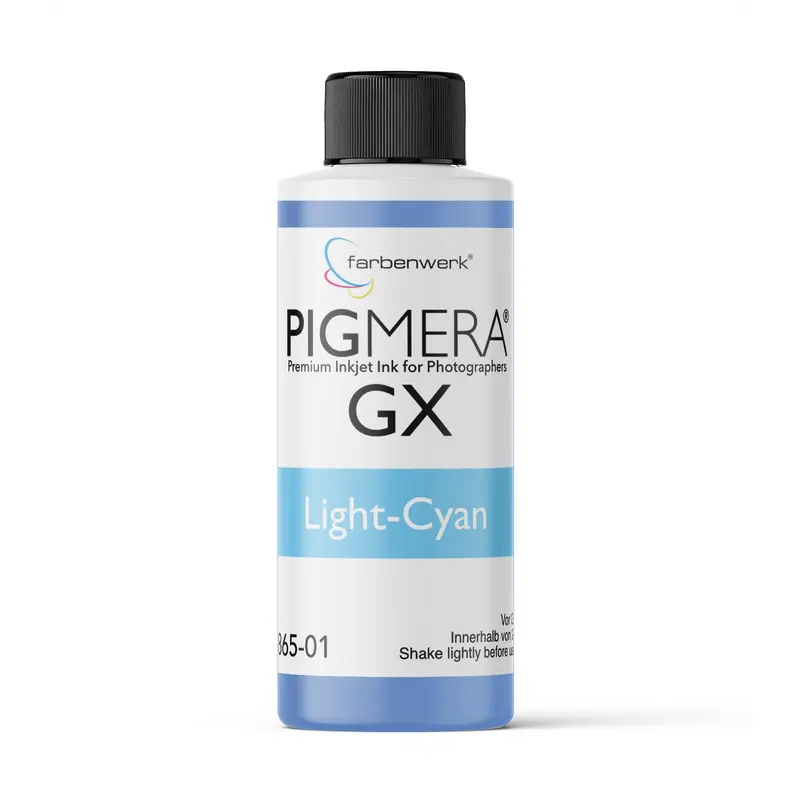 farbenwerk Pigmera GX Flasche Light-Cyan
