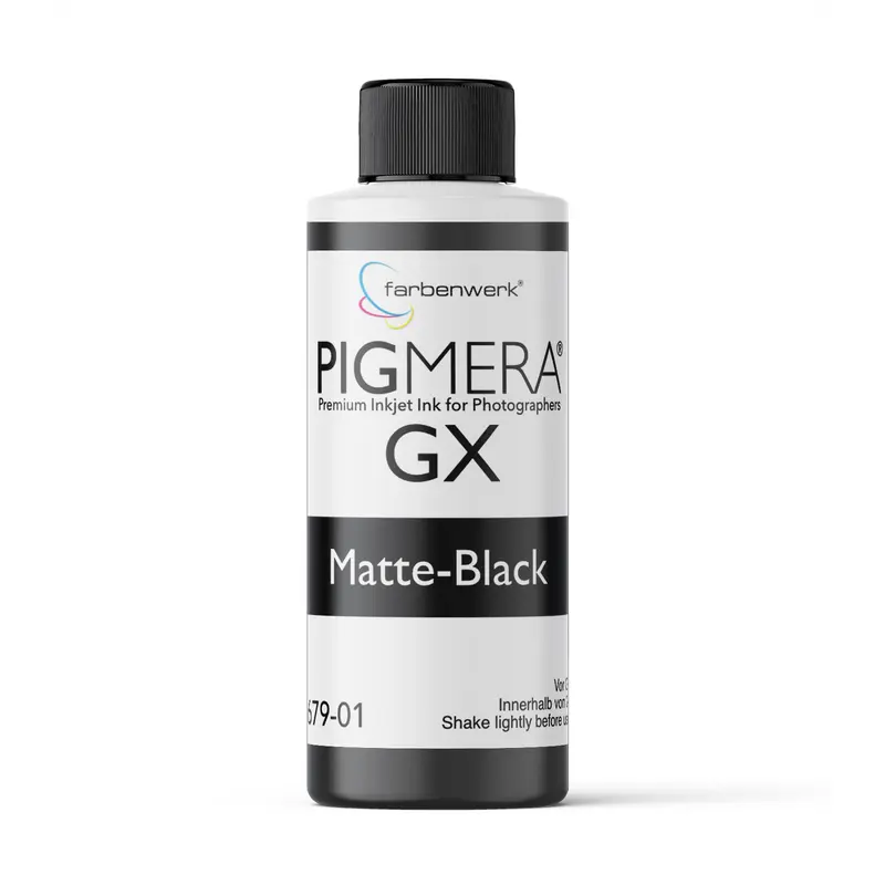 farbenwerk Pigmera GX Flasche Matte-Black