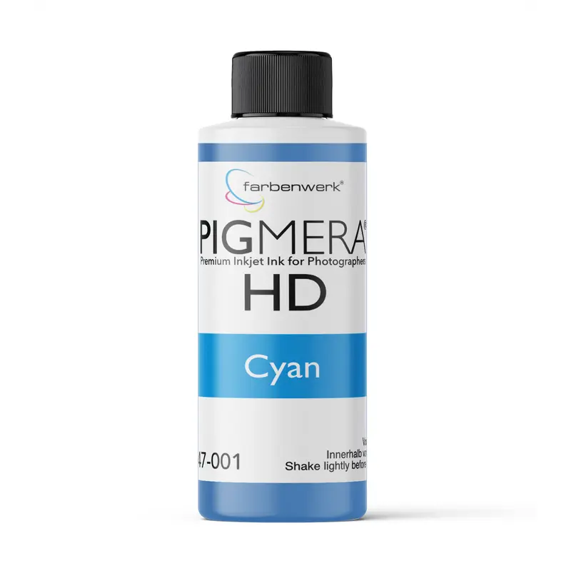 farbenwerk Pigmera HD Flasche Cyan