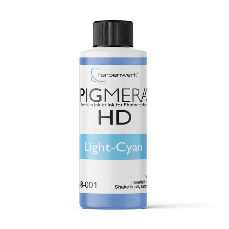 farbenwerk Pigmera HD Flasche Light-Cyan