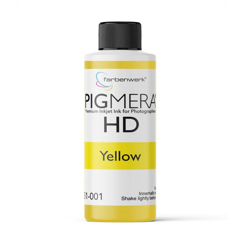 farbenwerk Pigmera HD Flasche Yellow