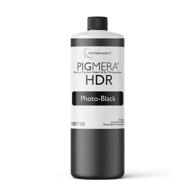 farbenwerk Pigmera HDR Flasche Photo-Black