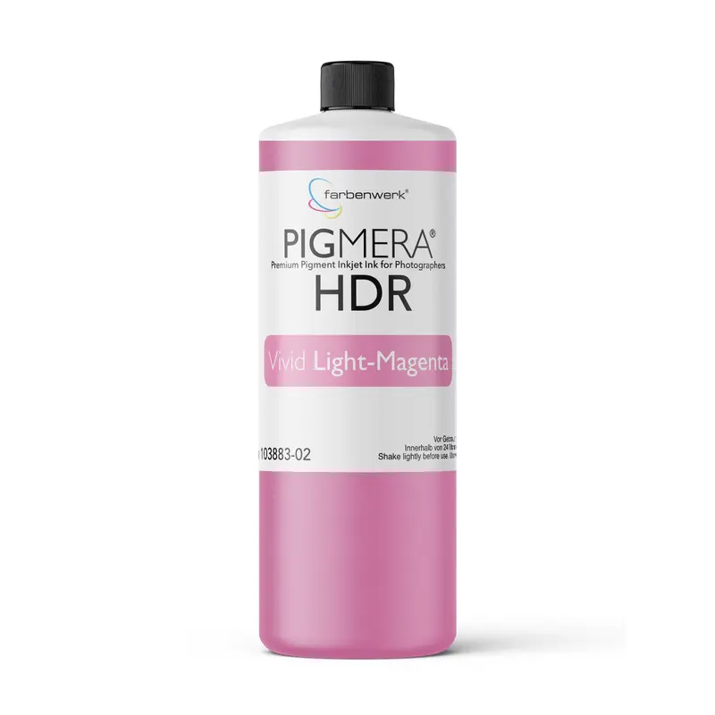 farbenwerk Pigmera HDR Flasche Vivid Light-Magenta