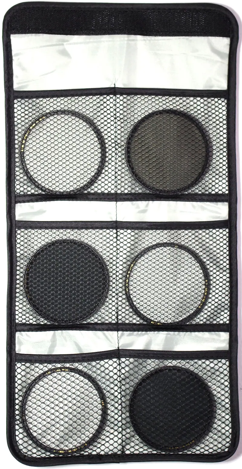 Filteretui Nylon für 6 Filter bis Ø 62mm B6
