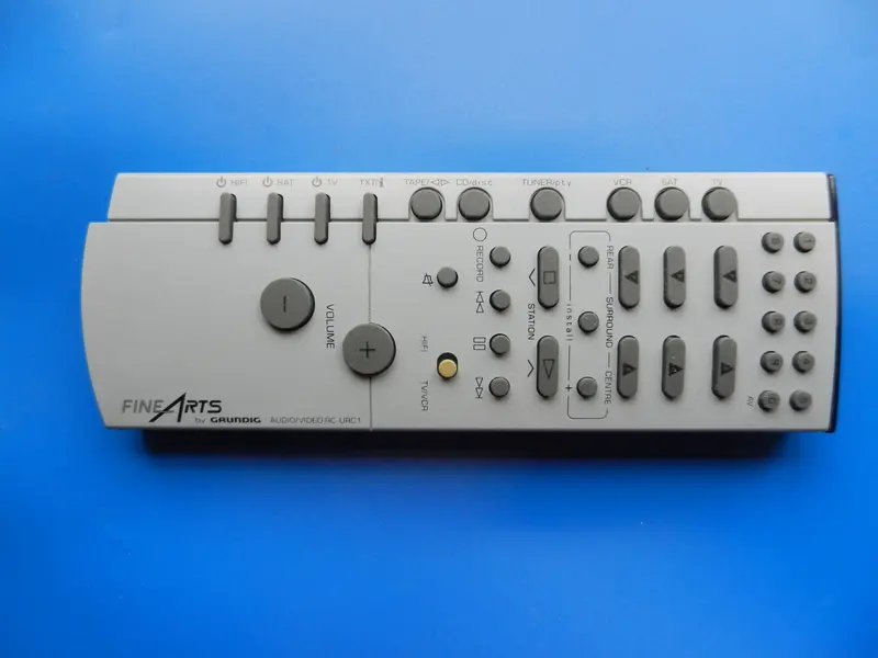 Fine Arts URC1 grau für M100-R -A Hifi Original Fernbedienung