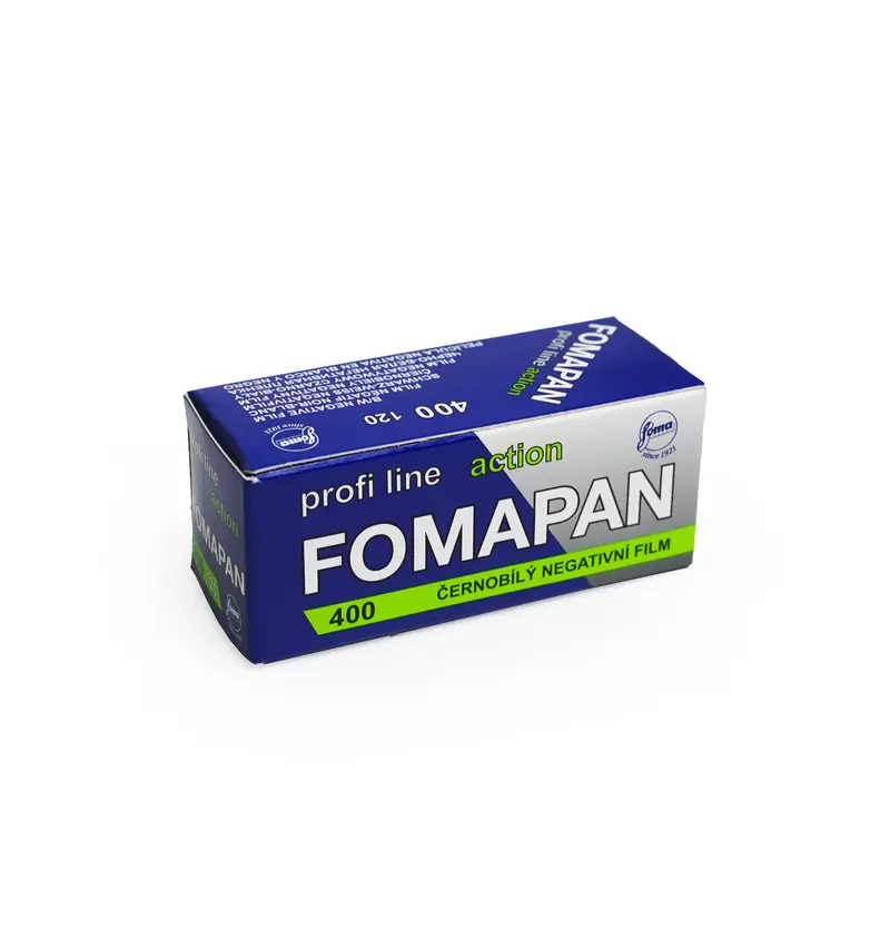Fomapan Action 400 Black and White 120 mm Film