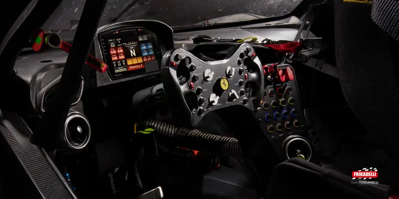 Frikadelli Ferrari 296 GT3 Dashboard